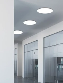 Oświetlenie Przedpokoju|Oświetlenie Łazienki>Candellux Lighting Plafon LED biały 17W 4000K do łazienki IP44 Mega