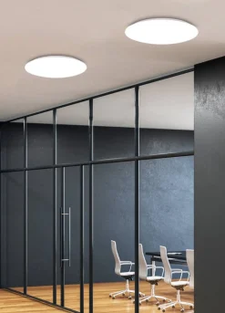 Oświetlenie Przedpokoju|Oświetlenie Jadalni>Candellux Lighting Plafon LED biały 24W 4000K Mega