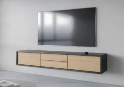 Szafki Rtv></noscript>Helvetia Podwieszana szafka RTV nowoczesna 180 cm z szufladami FRIDA