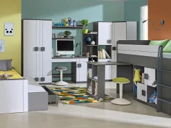 Meble Dla Dzieci|Łóżka Dziecięce>DOLMAR Podwójne łóżko wysuwane do pokoju dziecięcego GROOVY