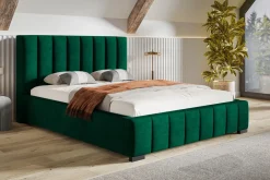 Łóżka Z Zagłówkiem|Łóżka Z Pojemnikiem>Riban Podwójne łóżko 180x200 cm do sypialni SENDY