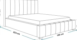 Łóżka Z Zagłówkiem|Łóżka Z Pojemnikiem><noscript><img width=