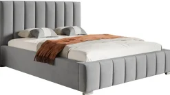 Łóżka Młodzieżowe|Łóżka Z Zagłówkiem></noscript>Riban Podwójne łóżko 160x200 cm do sypialni SENDY