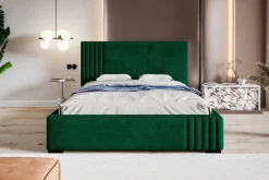 Łóżka Młodzieżowe|Łóżka Z Zagłówkiem></noscript>Riban Podwójne łóżko 160x200 cm do sypialni SENSO