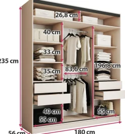 Zestawy Mebli Do Przedpokoju|Szafy Trzydrzwiowe><noscript><img width=