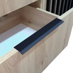 Komody></noscript>PIASKI Pojemna komoda dąb artisan KELLY