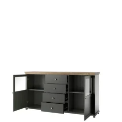 Komody>Helvetia Pojemna komoda w stylu klasycznym IVORIA