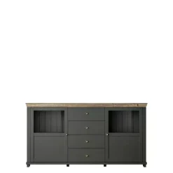 Komody></noscript>Helvetia Pojemna komoda w stylu klasycznym IVORIA