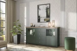 Komody></noscript>Helvetia Pojemna komoda w stylu klasycznym IVORIA