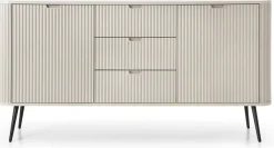 Zestawy Mebli Do Salonu|Komody>PIASKI Pojemna komoda z szufladami 168 cm do salonu ZENIT kaszmir