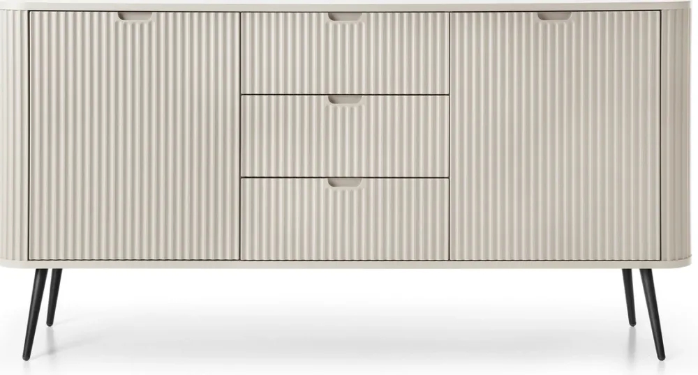 Zestawy Mebli Do Salonu|Komody>PIASKI Pojemna komoda z szufladami 168 cm do salonu ZENIT kaszmir