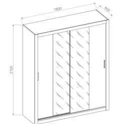 Zestawy Mebli Do Sypialni|Szafy Dwudrzwiowe><noscript><img width=