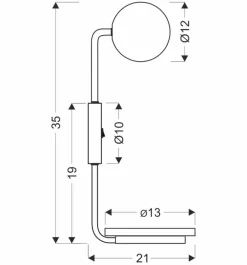 Oświetlenie Sypialni|Oświetlenie Salonu></noscript>Candellux Lighting PONIO LAMPA KINKIET CZARNY 1X25W G9 KLOSZ BIAŁY