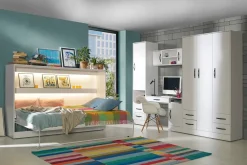 Meble Dla Dzieci|Meble Młodzieżowe></noscript>DOMEL Poziomy półkotapczan 140x200 cm do sypialni PERFECT