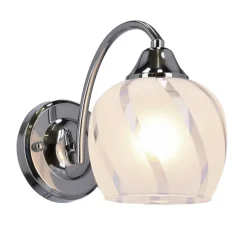 Oświetlenie Przedpokoju|Oświetlenie Salonu>Candellux Lighting Prego lampa kinkiet chromowany E27 klosz bezbarwny