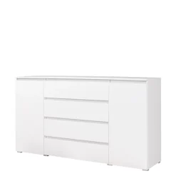 Meble Młodzieżowe|Zestawy Mebli Młodzieżowych>MARIDEX Przestronna nowoczesna komoda do pokoju młodzieżowego z szufladami COSTA biały