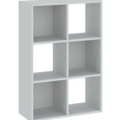Regały Na Książki|Regały Dla Dzieci>INTER MEBLE Regał 61 cm do salonu z półkami CORTA biały