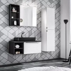 Meble Łazienkowe|Szafki Łazienkowe></noscript>COMAD Regał górny do łazienki 30 cm LOSELANI