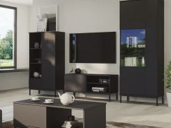 Regały Loftowe></noscript>GiB Meble Regał loft QUARTE czarny