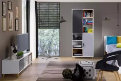 Meble Młodzieżowe|Zestawy Mebli Młodzieżowych>JUREK Regał młodzieżowy 80 cm JORK