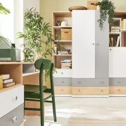 Zestawy Mebli Młodzieżowych></noscript>MEBLAR Regał młodzieżowy szuflady półki PATHE