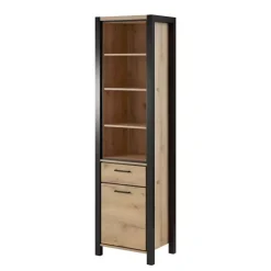 Regały Loftowe|Regały Na Książki>Helvetia Regał na książki do salonu ANGELINO