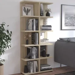 Regały Na Książki|Regały Dla Dzieci></noscript>Lempert Regał otwarty MEIRA dąb sonoma