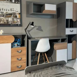 Regały Na Książki|Zestawy Mebli Młodzieżowych></noscript>DOLMAR Regał otwarty do pokoju młodzieżowego 35 cm COOLIFY