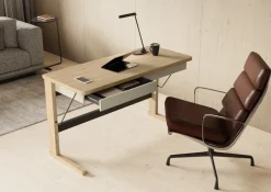 Regały Na Książki|Zestawy Mebli Młodzieżowych></noscript>lenart. Regał z biurkiem 108 cm do pokoju młodzieżowego dąb olejowany OLLIE