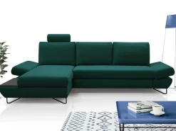 Narożniki></noscript>LASKI Rogówka do salonu z funkcją spania LORENS