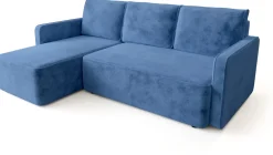 Meble Dla Dzieci|Meble Młodzieżowe></noscript>BROMARKT Rogówka do salonu z pojemnikiem i funkcją spania QULIO