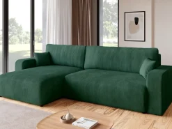 Narożniki>BROMARKT Rogówka z funkcją spania i pojemnikiem do salonu PUMI XL