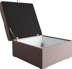 Meble Dla Dzieci|Pufy>BROMARKT Różowa pufa welurowa ze schowkiem do salonu HOT