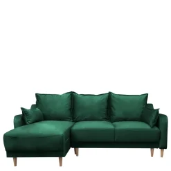 Meble Dla Dzieci|Narożniki>MEBAS Rozkładana kanapa narożna z funkcją spania FESTA zieleń