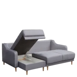 Meble Dla Dzieci|Narożniki></noscript>MEBAS Rozkładana kanapa narożna z funkcją spania FESTA zieleń