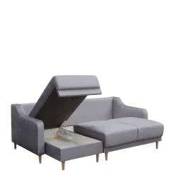 Narożniki></noscript>MEBAS Rozkładana kanapa narożna z funkcją spania do salonu DANILO