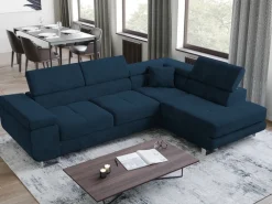 Narożniki></noscript>BROMARKT Rozkładana kanapa narożna z funkcją spania ANTON