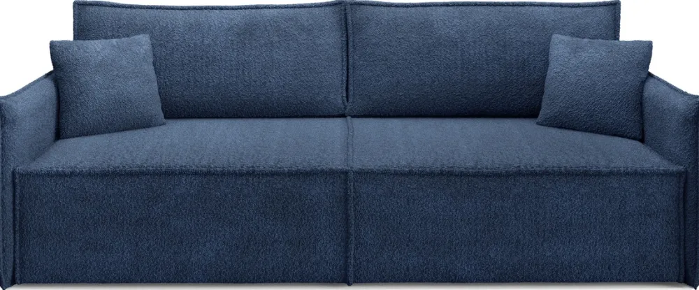 Kanapy I Sofy|Meble Dla Dzieci>BROMARKT Rozkładana kanapa z funkcją spania i pojemnikiem do salonu RIMO niebieska