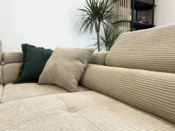 Narożniki></noscript>BROMARKT Rozkładana rogówka z funkcją spania ANTON sztruks