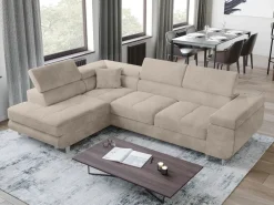 Narożniki></noscript>BROMARKT Rozkładana rogówka z funkcją spania ANTON sztruks