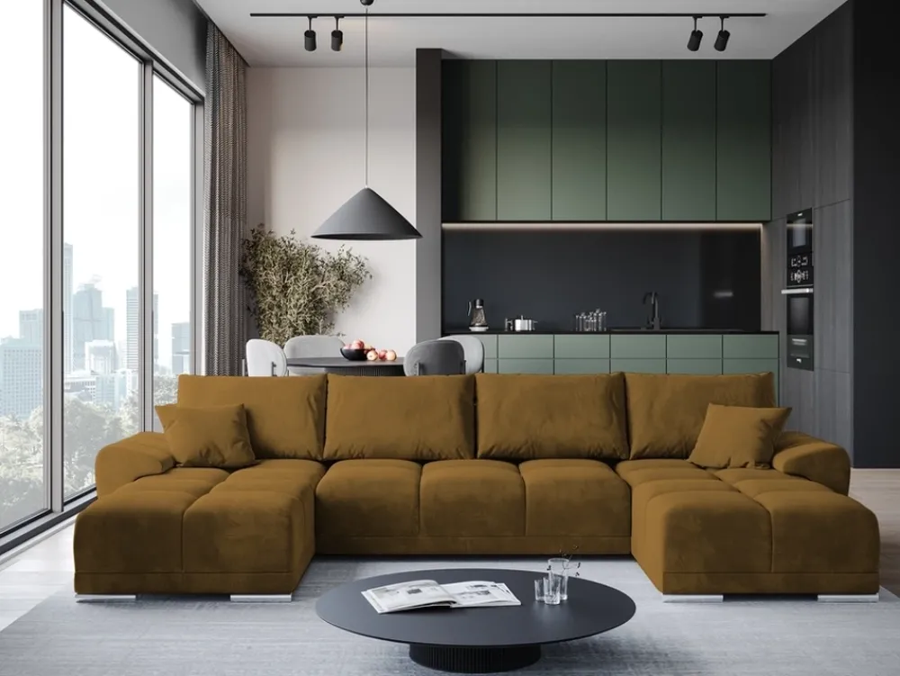 Narożniki>BROMARKT Rozkładana rogówka z funkcją spania NUBES