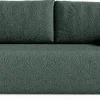 Meble Dla Dzieci|Kanapy I Sofy>Meble Grand Rozkładana sofa boucle do salonu z funkcją spania zielona CLOUD
