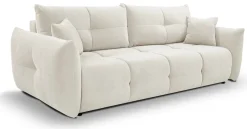 Meble Dla Dzieci|Meble Młodzieżowe></noscript>LASKI Rozkładana sofa do salonu z funkcją spania BERGAMO beżowa