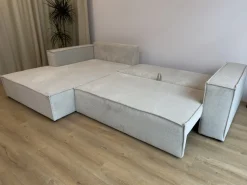 Meble Dla Dzieci|Narożniki></noscript>BROMARKT Rozkładany narożnik do salonu sztruksowy PABLO