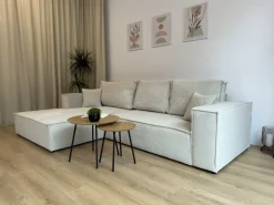 Meble Dla Dzieci|Narożniki></noscript>BROMARKT Rozkładany narożnik do salonu sztruksowy PABLO