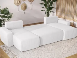 Narożniki>BROMARKT Rozkładany narożnik do salonu z funkcją spania PLUSH U