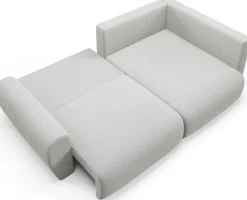 Narożniki></noscript>BROMARKT Rozkładany narożnik z funkcją spania do salonu sztruksowy PATI DUO