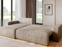 Narożniki>BROMARKT Rozkładany narożnik z funkcją spania do salonu PUMI XL