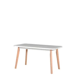 Stoły Z Krzesłami></noscript>DREWMIX Rozkładany skandynawski stół z krzesłami drewnianymi OMEINSS