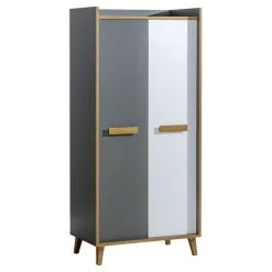 Zestawy Mebli Młodzieżowych|Meblościanki>DOLMAR Skandynawska meblościanka młodzieżowa z szafą i komodą WARSAW